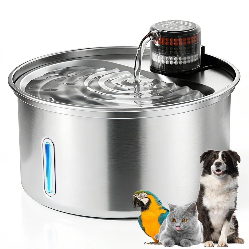 Fontaine à eau intelligente pour chat et chien, 3,2 L