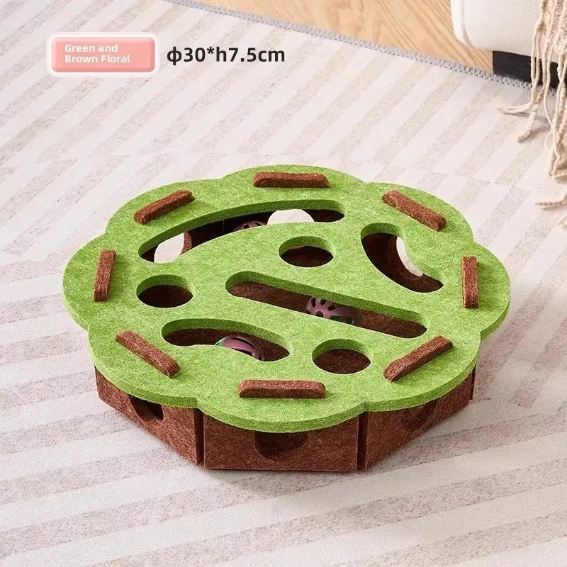 Jouet de Puzzle en feutre pour chat