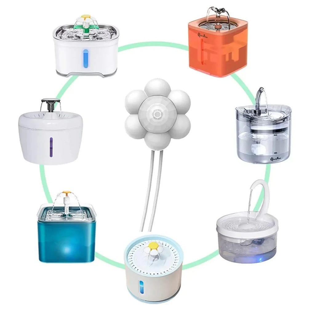 Fontaine d'eau intelligente pour animaux de compagnie, avec capteur de mouvement
