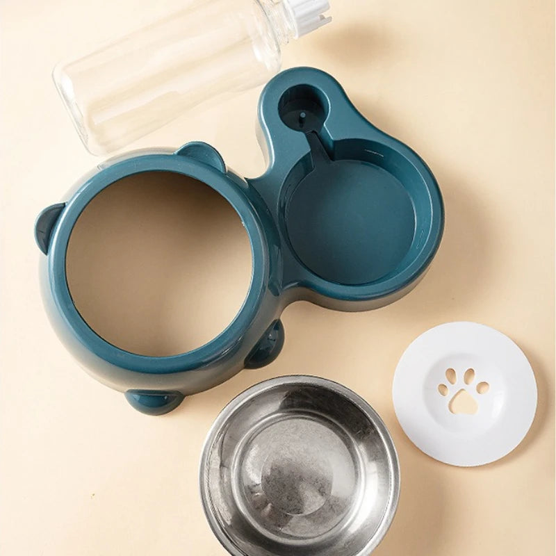Mangeoire  pour animaux de compagnie et distributeur d'eau