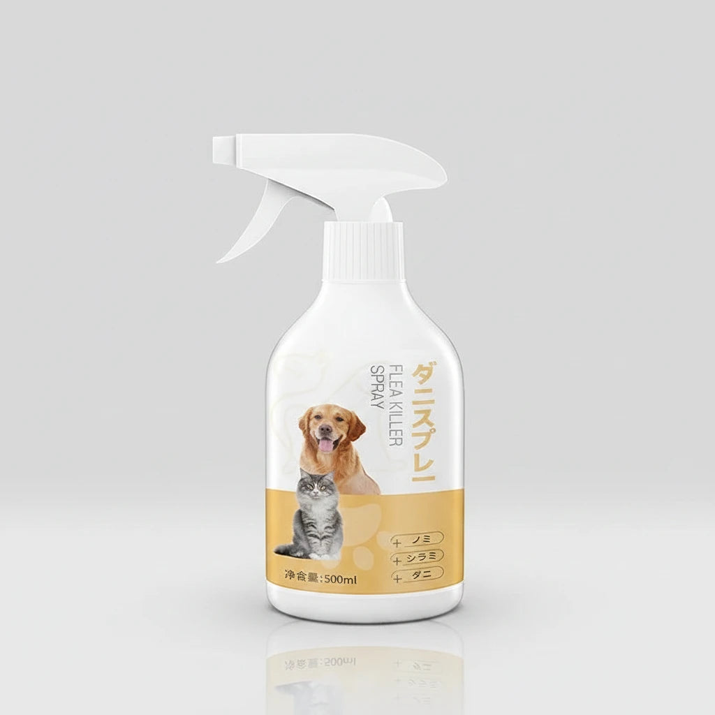 Spray répulsif anti-insectes pour animaux de compagnie