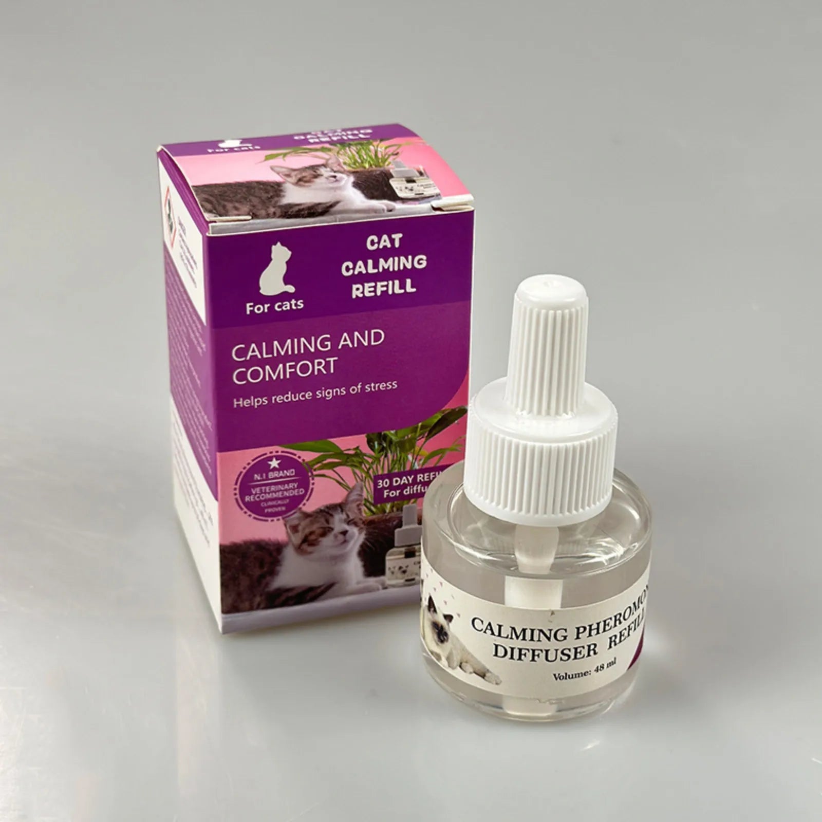 Diffuseur de phéromone pour chats, 48ML