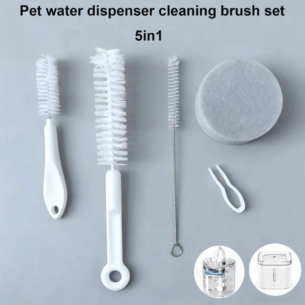 Accessoires de fontaine d'eau pour chat, outils de nettoyage