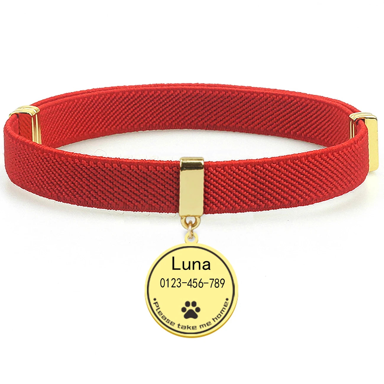 Collier personnalisé avec médaille — compatible AirTag