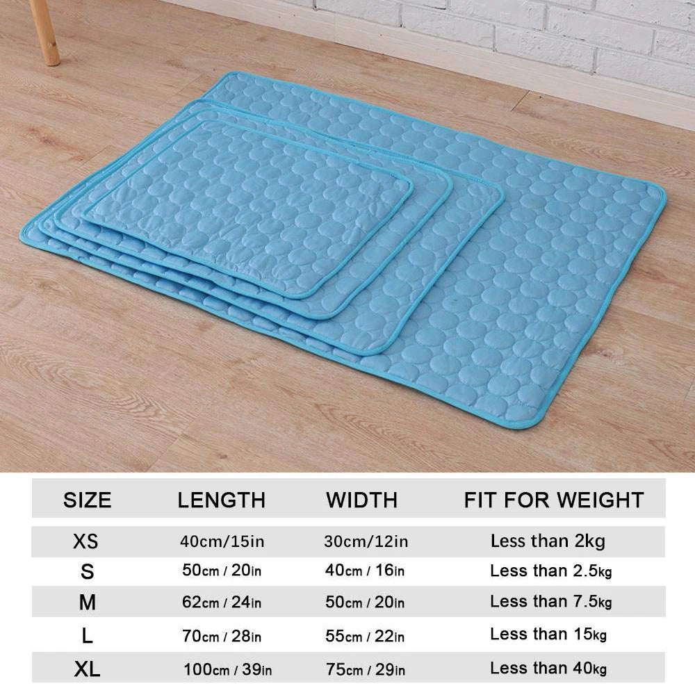 Tapis rafraîchissant pour animaux de compagnie
