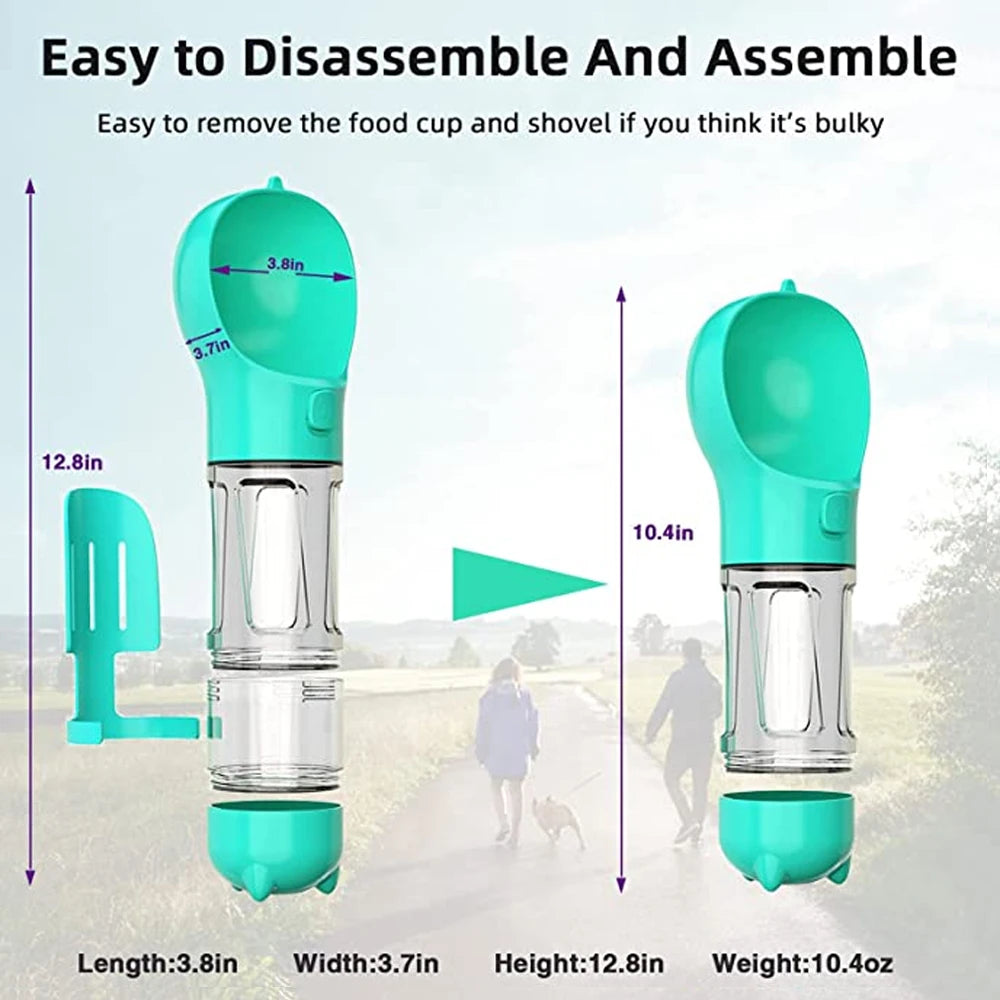 Bouteille d'Eau Portable pour Animaux de Compagnie