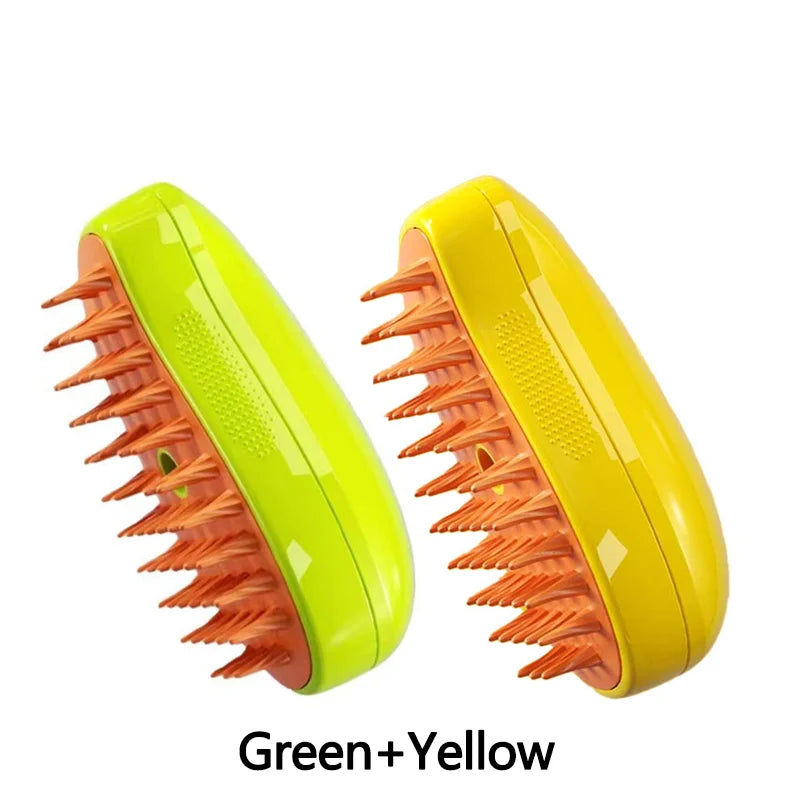Brosse à vapeur pour chien et chat