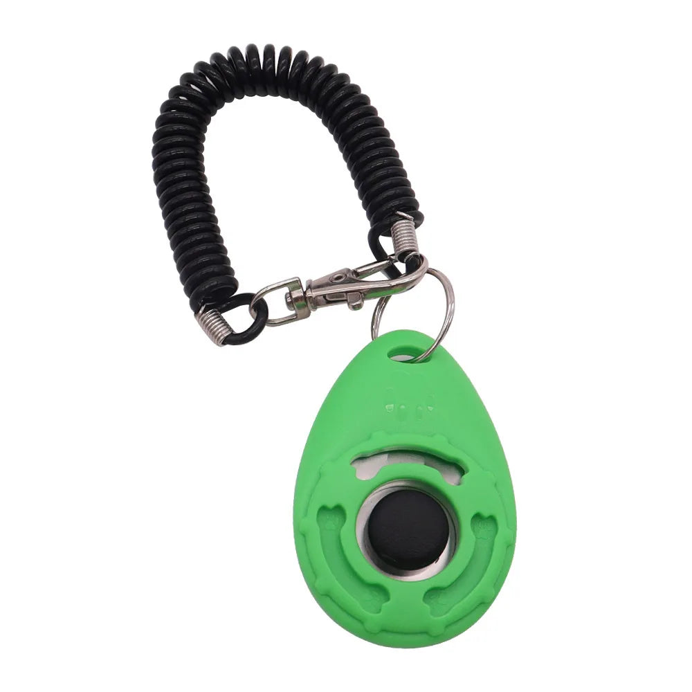 Clicker de dressage avec dragonne — éducation positive