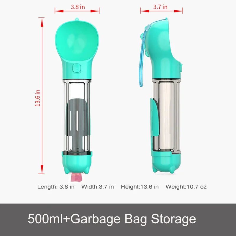 Bouteille d'Eau Portable pour Animaux de Compagnie