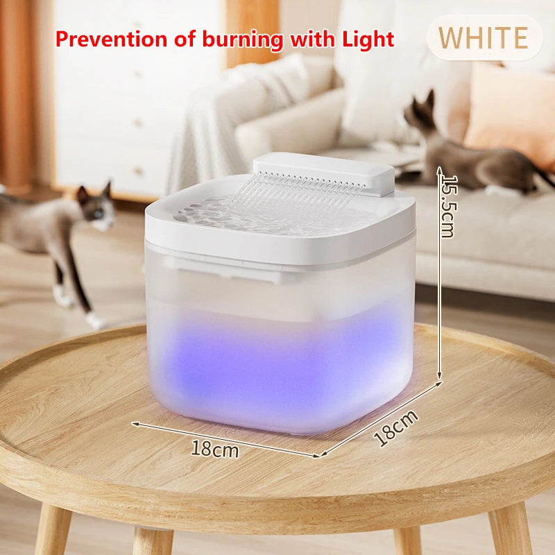 Fontaine d'eau automatique pour animaux de compagnie