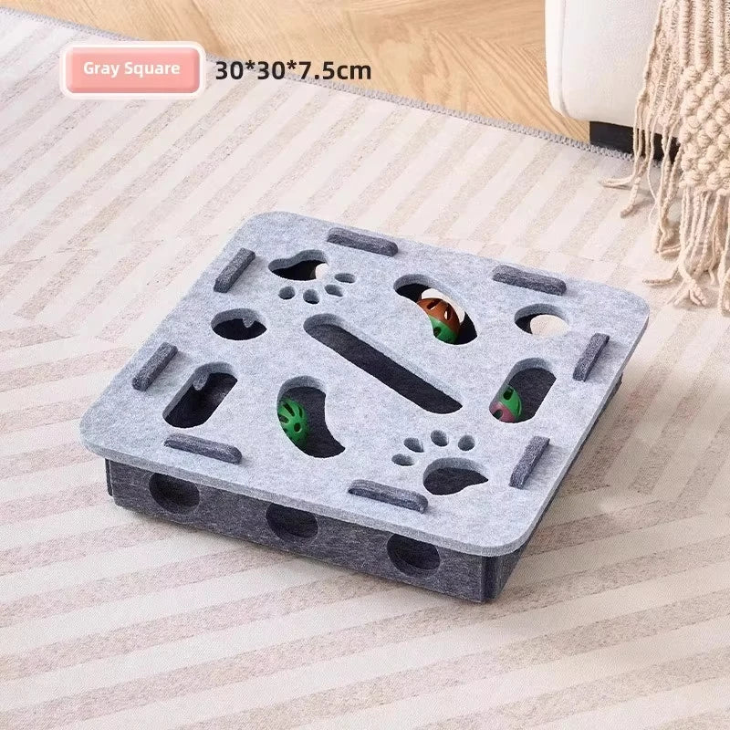 Jouet de Puzzle en feutre pour chat