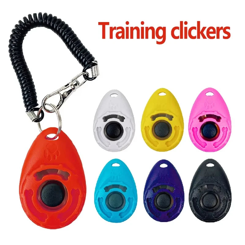 Porte-clés d'entraînement pour chien avec sangle de poignet 