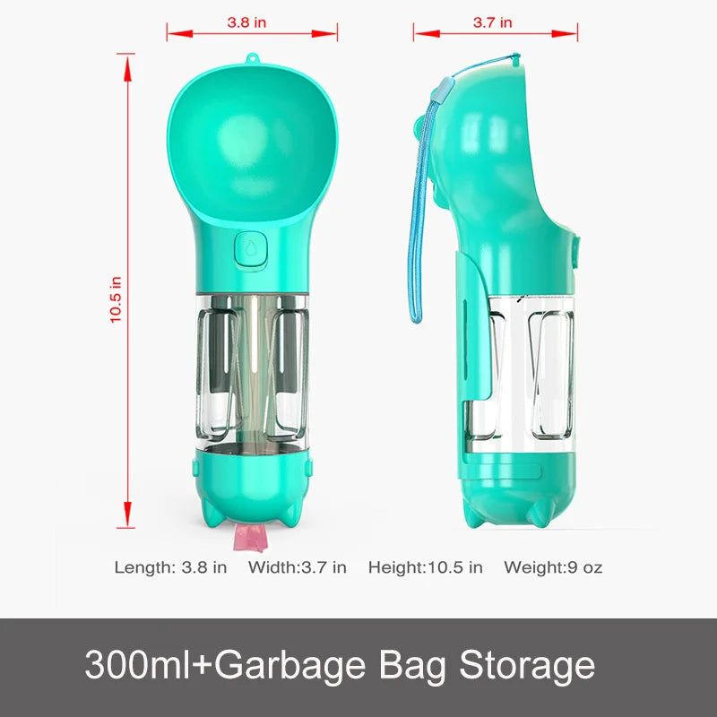 Bouteille d'Eau Portable pour Animaux de Compagnie