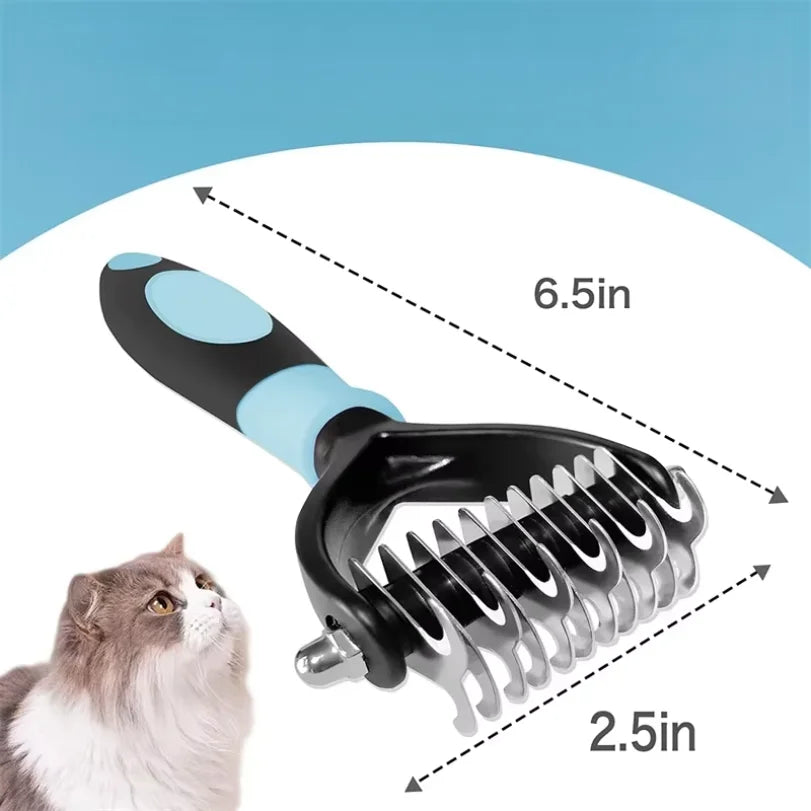 Brosse professionnelle  peigne démêlant pour animaux