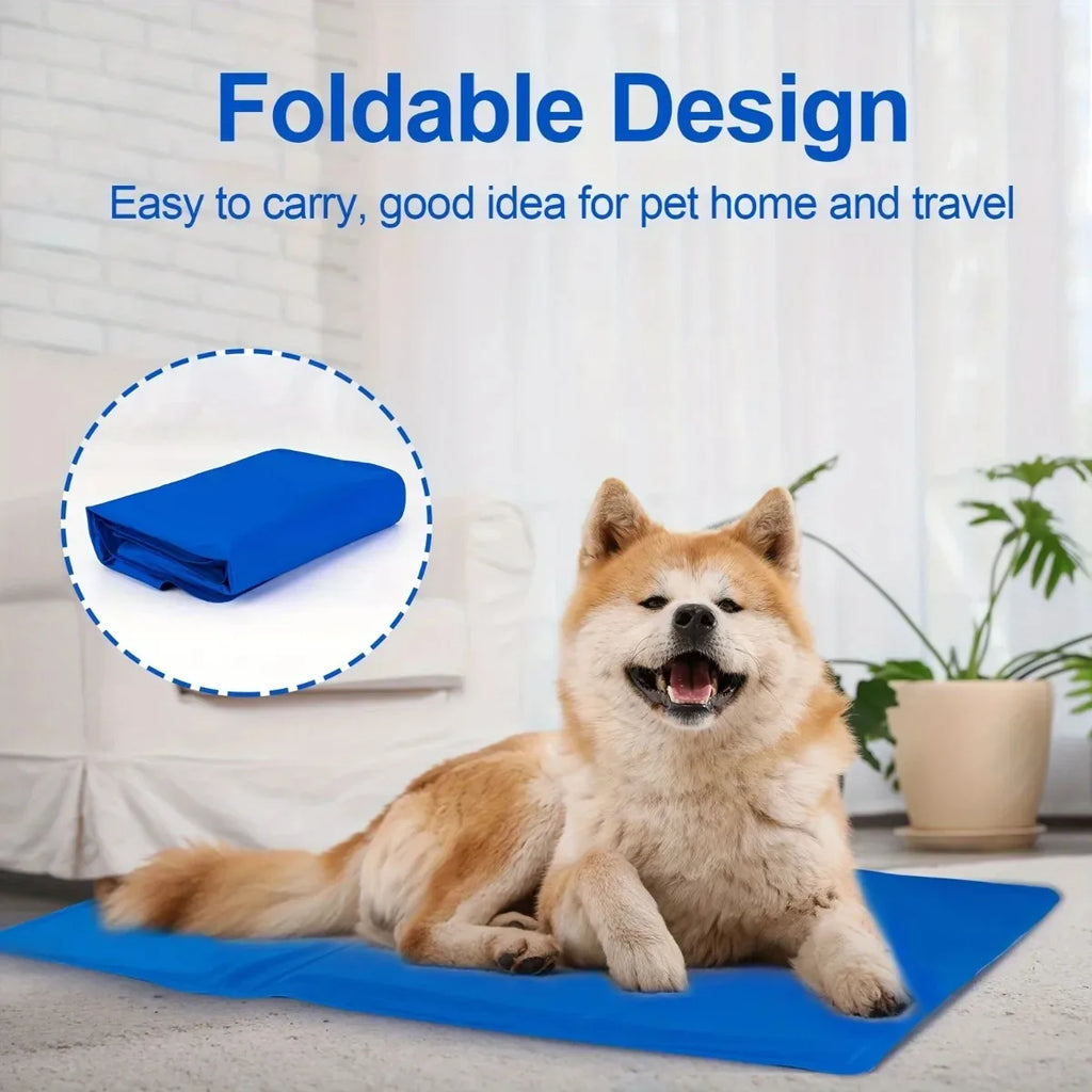New Cooling Mat for Pets, Dog and Cat Pad, Summer Sleeping Cushion, Wear-Resistant, Heat Relief, Cooling Sponge Gel, Pet Supplies