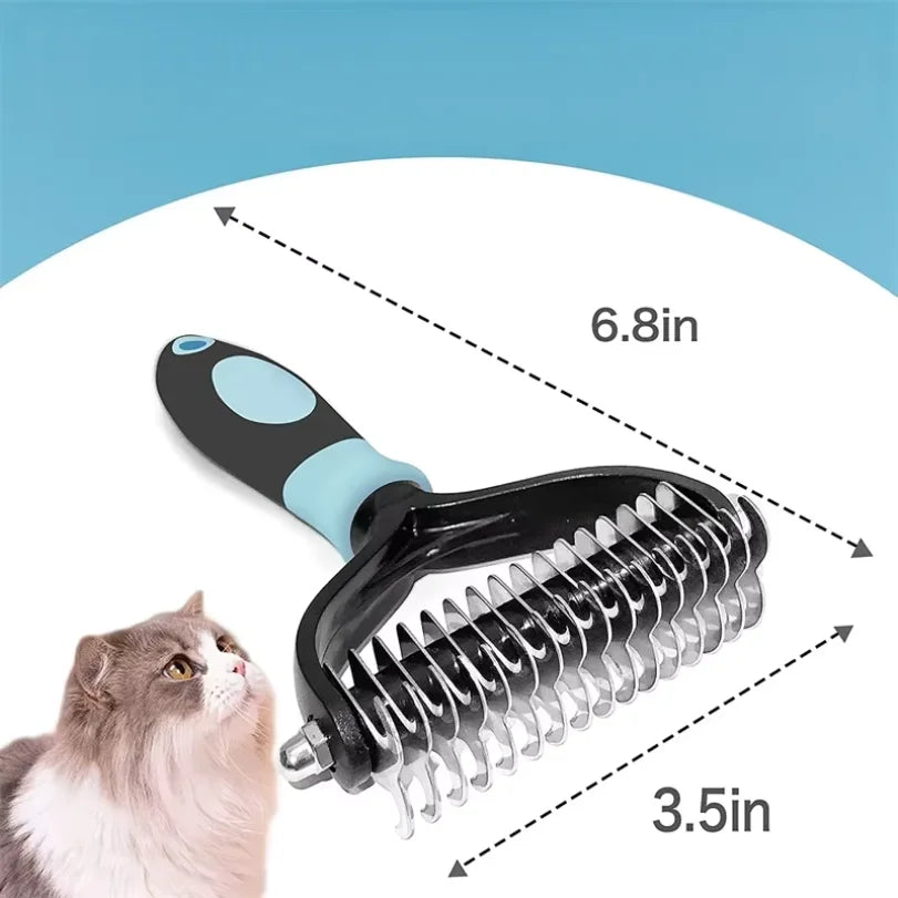 Brosse professionnelle  peigne démêlant pour animaux
