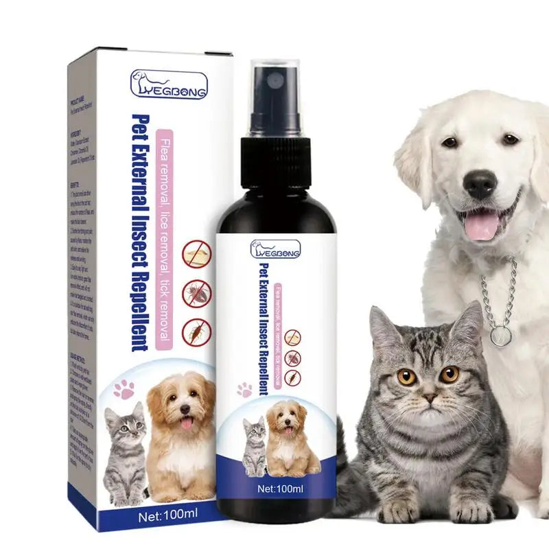 Gouttes anti-puces pour maison et animaux — Protection puces, poux et tiques