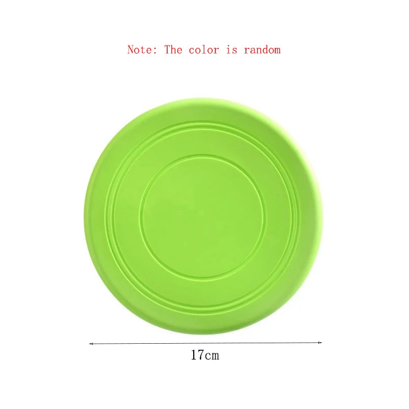 Frisbee en silicone pour animaux de compagnie