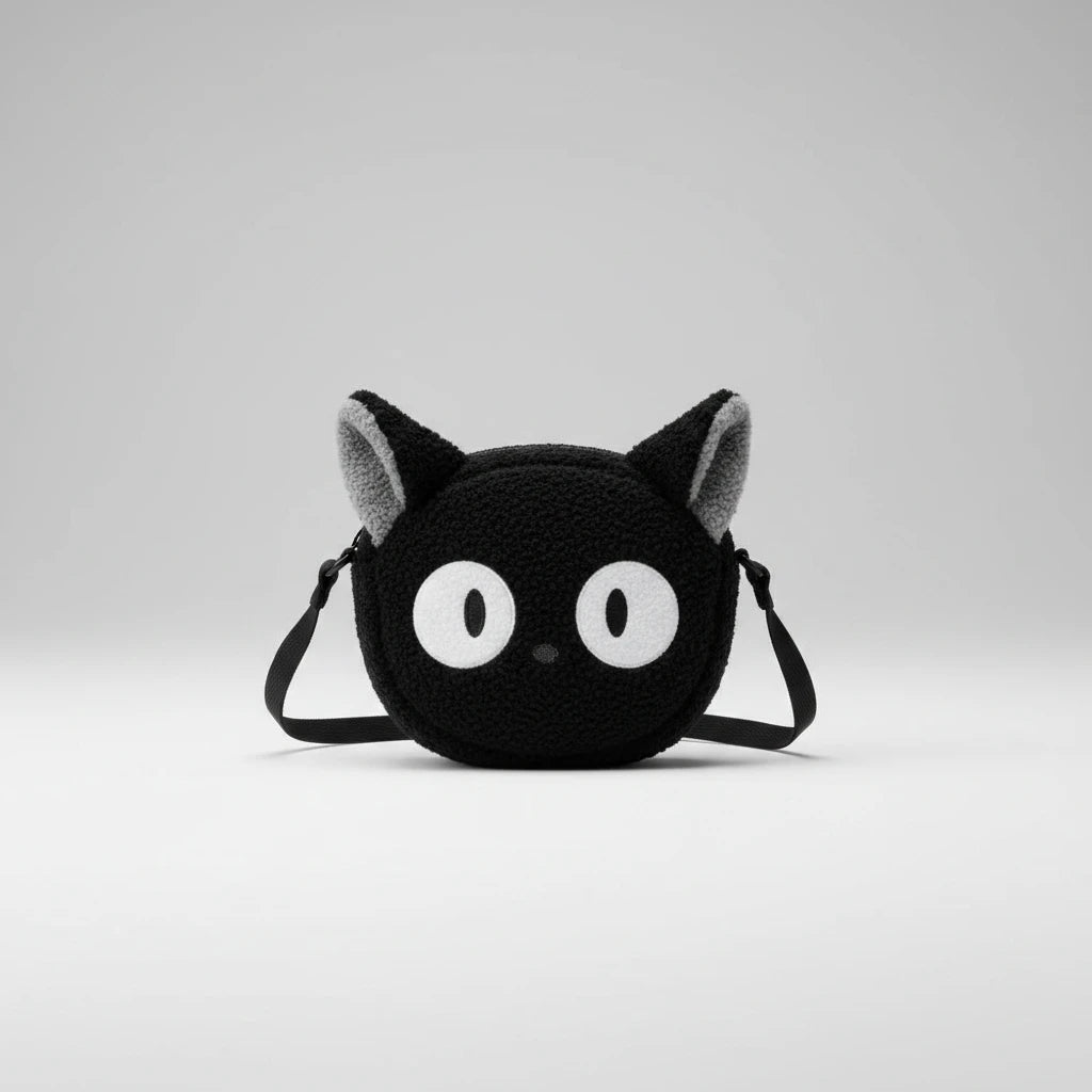 Sac à bandoulière en peluche 