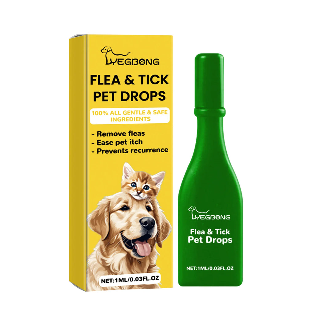 Pipettes anti-puces pour chat — Action rapide contre puces, poux et démangeaisons