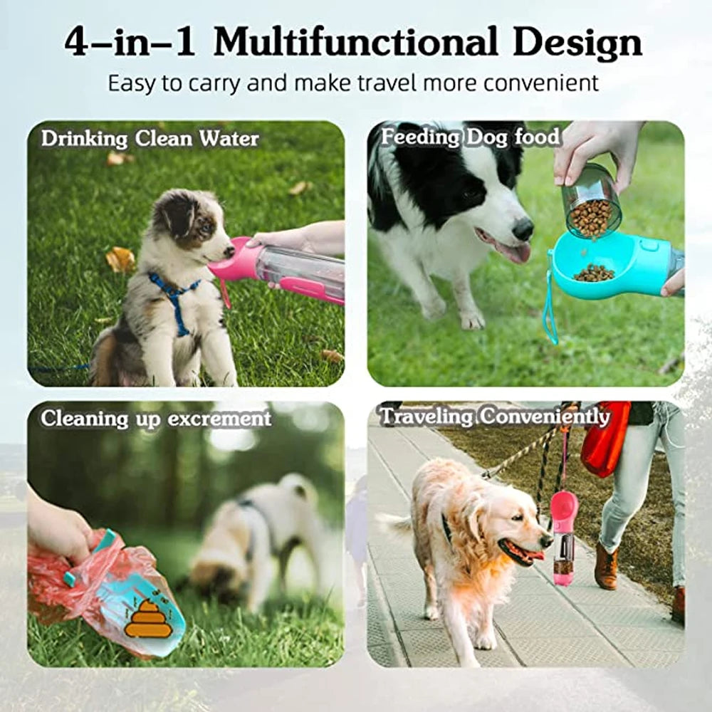 Bouteille d'Eau Portable pour Animaux de Compagnie