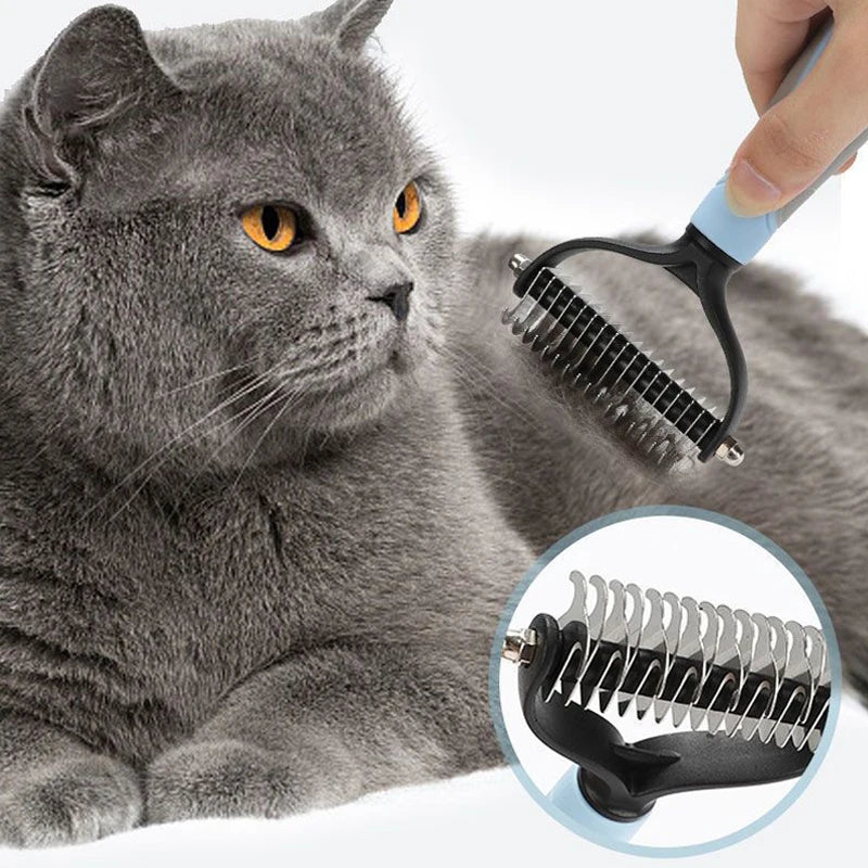 Brosse démêlante pour animaux de compagnie