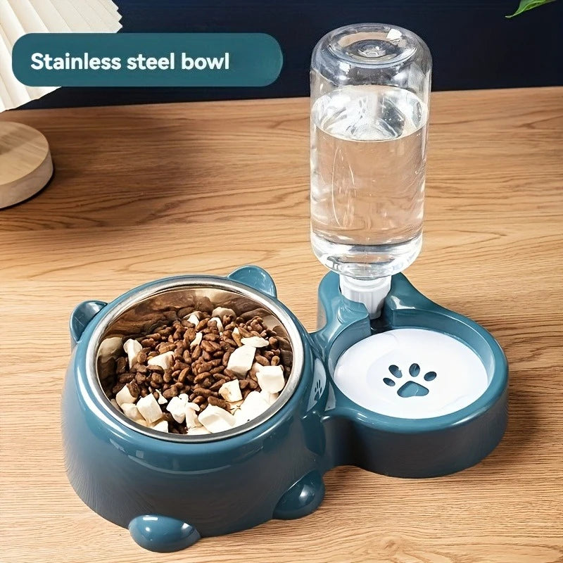 Mangeoire  pour animaux de compagnie et distributeur d'eau