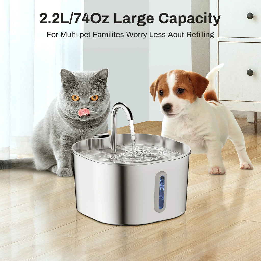 Fontaine automatique pour chat 2,2 L