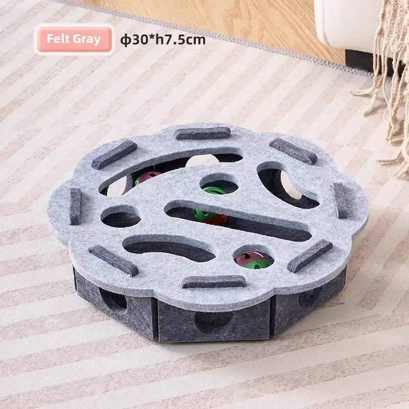 Jouet de Puzzle en feutre pour chat