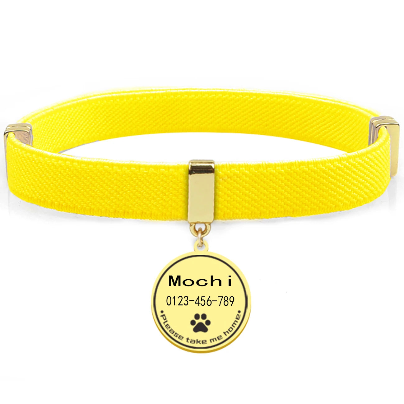Collier personnalisé avec médaille — compatible AirTag