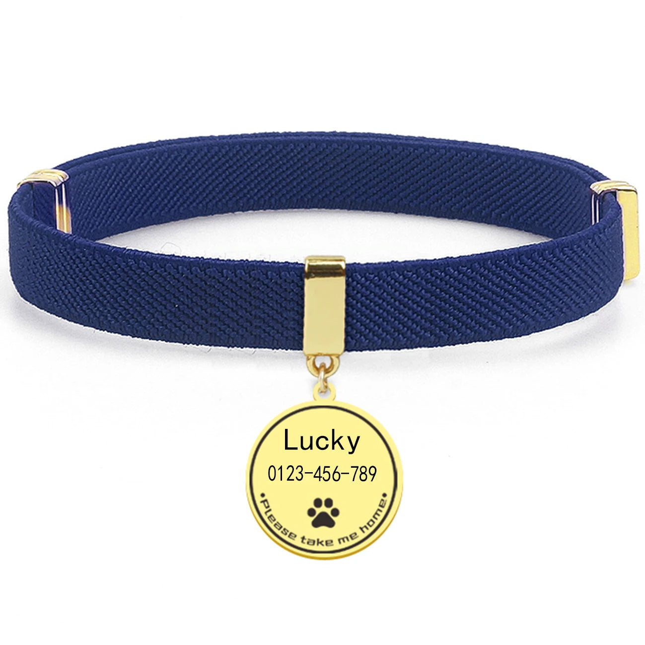 Collier personnalisé avec médaille — compatible AirTag
