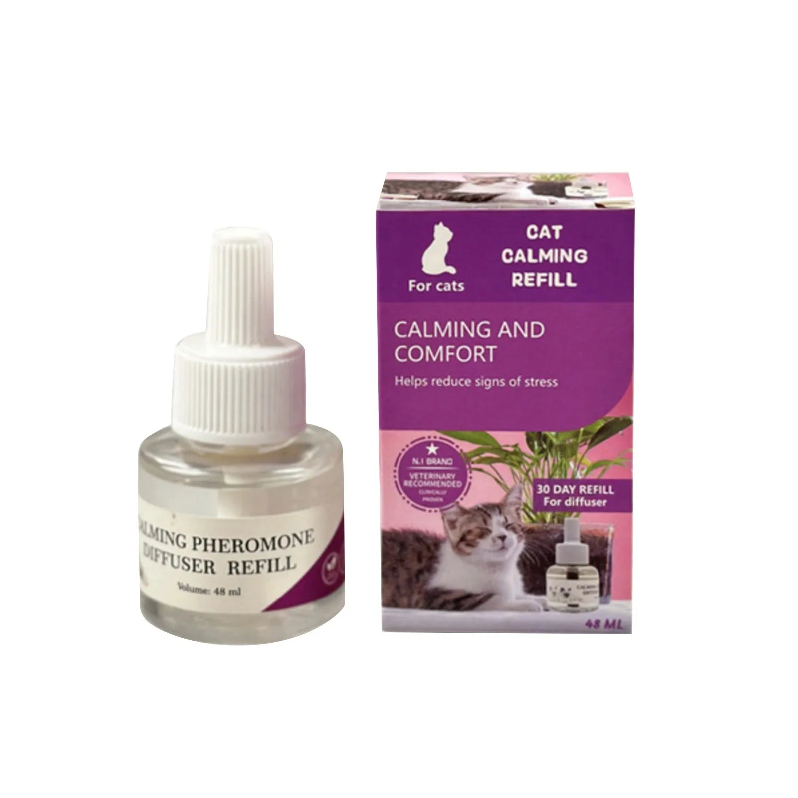 Diffuseur de phéromone pour chats, 48ML