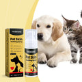Spray soin cutané pour chien et chat — Anti-puces, cicatrisant et anti-démangeaisons