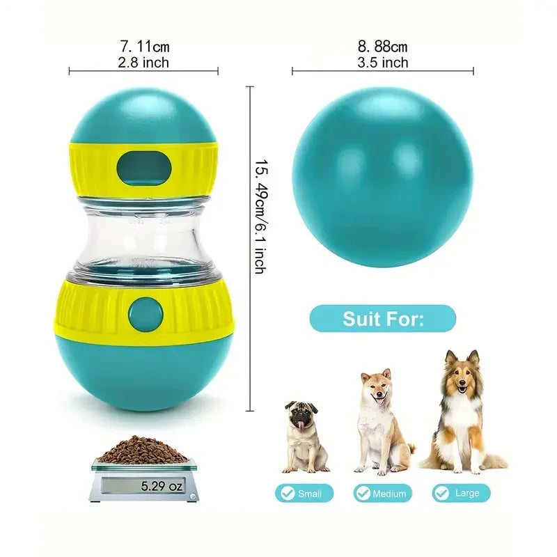 Jouet interactif distributeur de collations pour chien