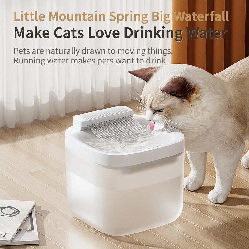 Fontaine d'eau automatique pour animaux de compagnie