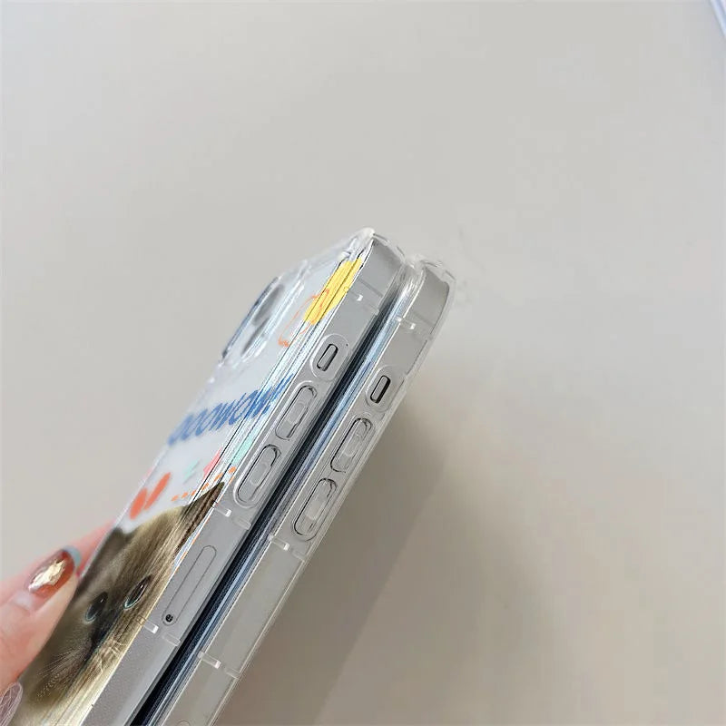 Coque Samsung motif chat mignon — Cadeau amoureux des chats