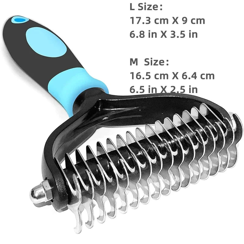 Brosse professionnelle  peigne démêlant pour animaux