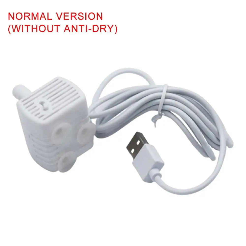 Pet Water Fountain, Dry Anti-burn Motor, Cat Water Pump, Flowers Drinking Bowl, Water Dispenser, Aquarium Fish Fountain