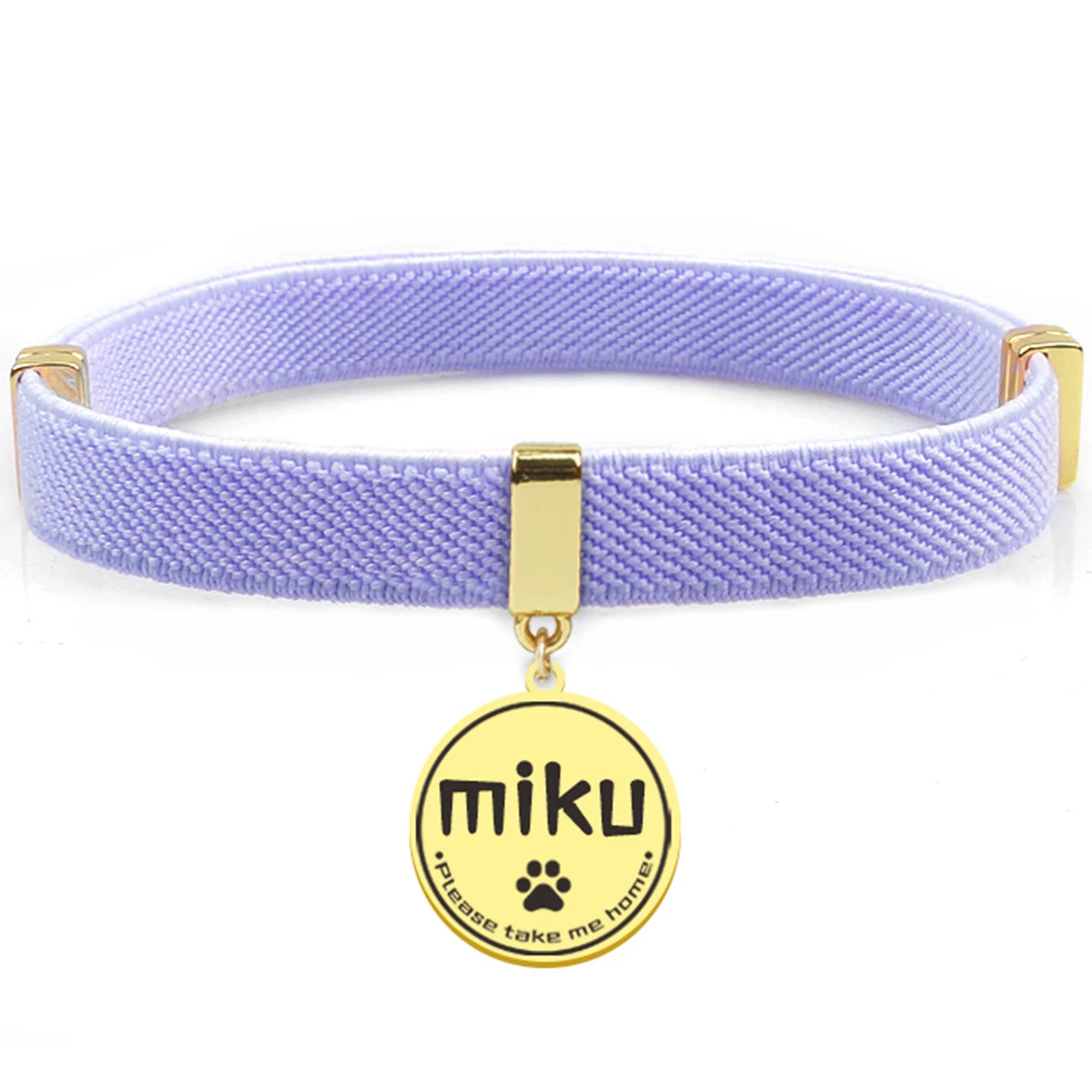 Collier personnalisé avec médaille — compatible AirTag