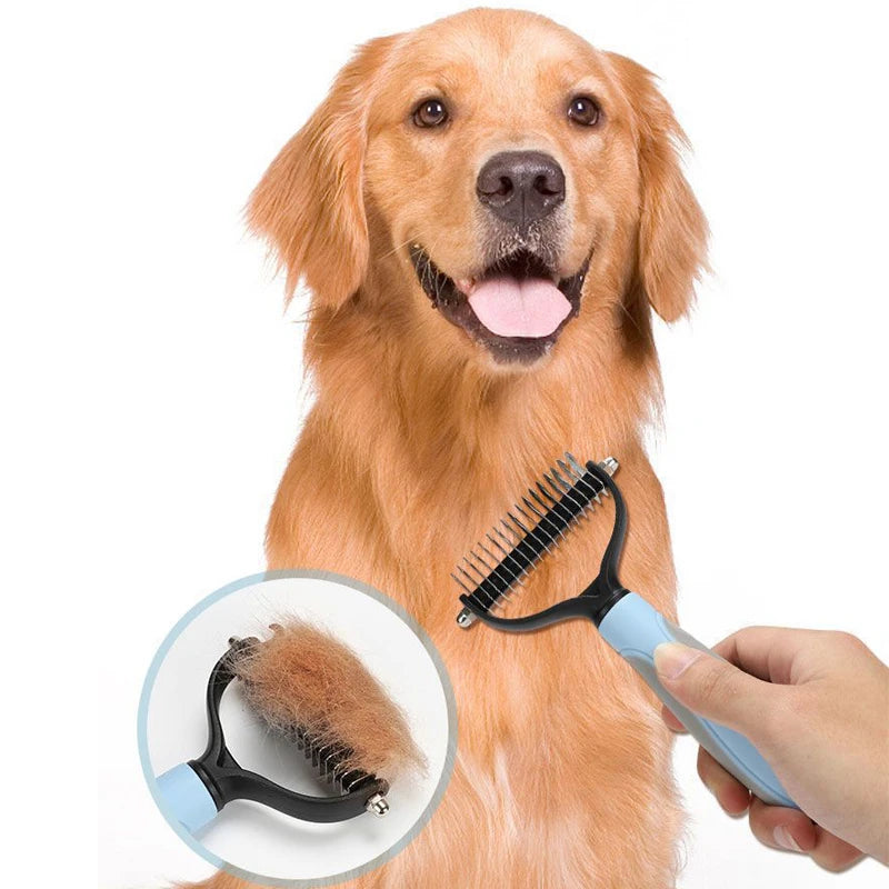 Brosse démêlante pour animaux de compagnie