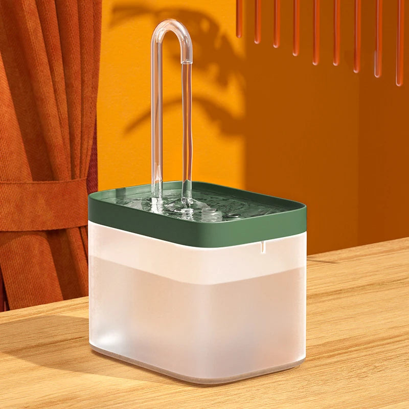 Distributeur d'eau automatique intelligent pour animaux de 1,5 l
