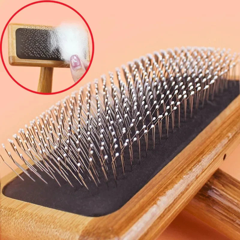 Peigne en bois pour d'animaux