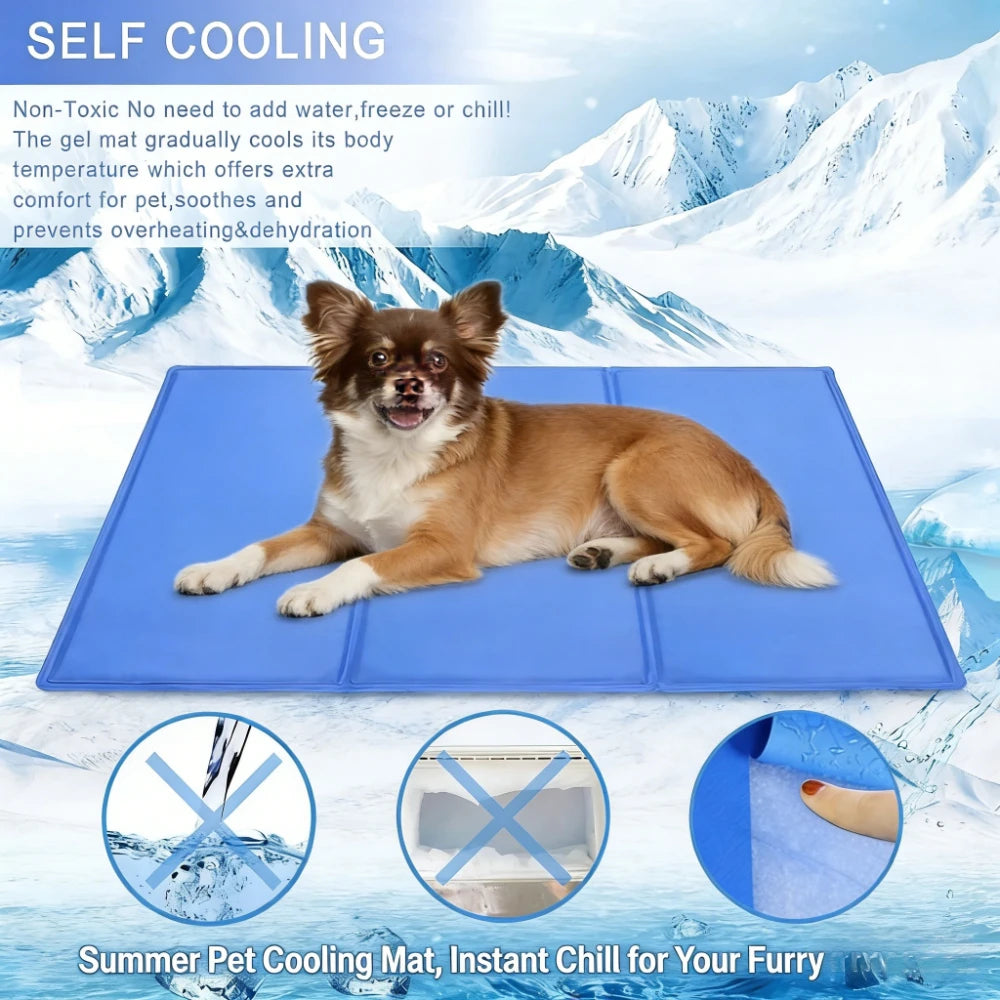 Coussin Rafraîchissant Chat Chien - Résistant Usure Été
