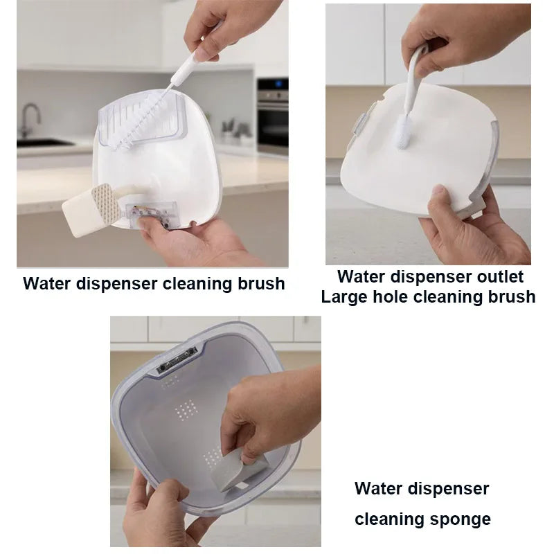 Accessoires de fontaine d'eau pour chat, outils de nettoyage