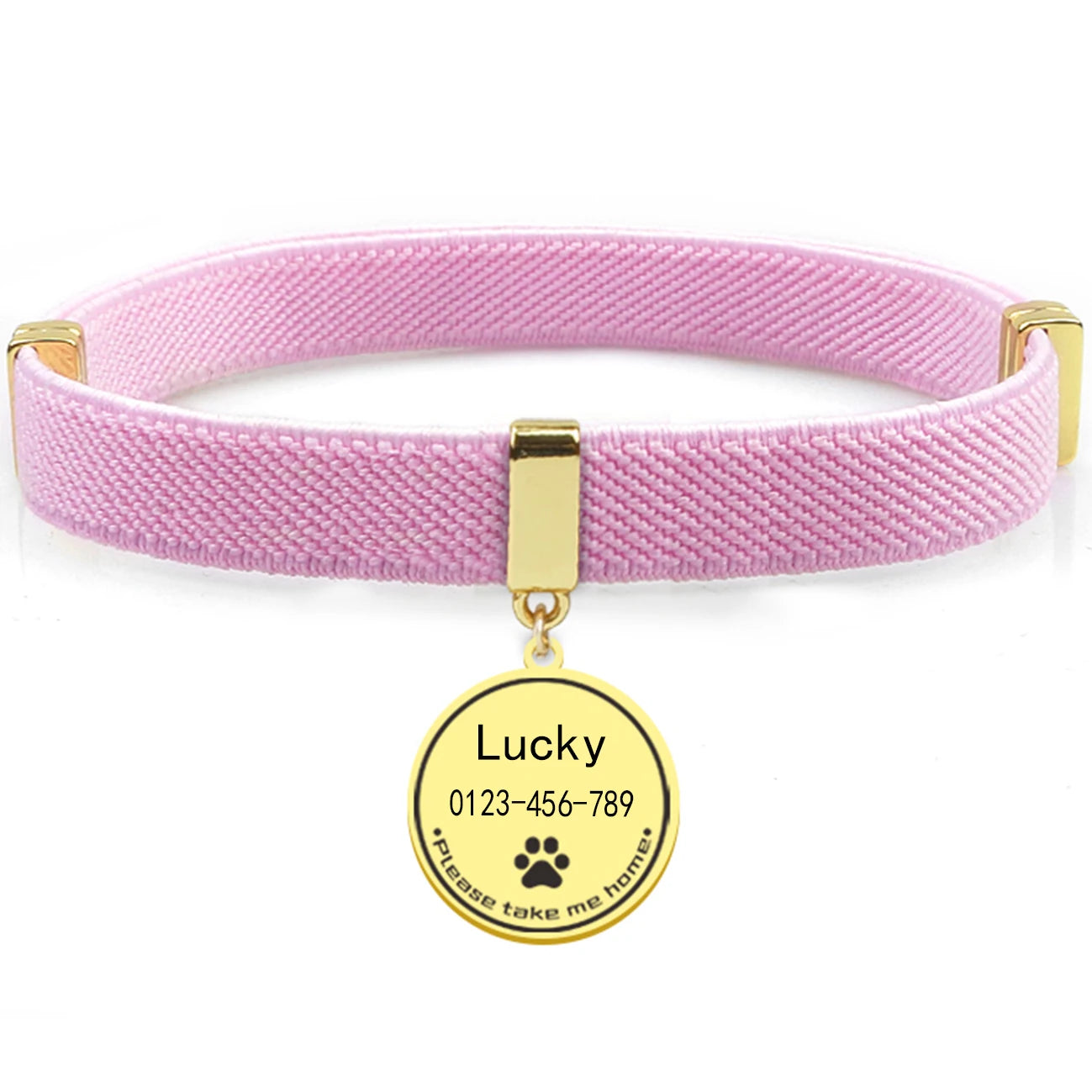 Collier personnalisé avec médaille — compatible AirTag
