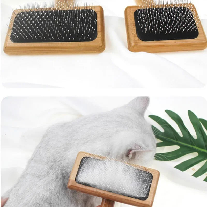 Peigne en bois pour d'animaux