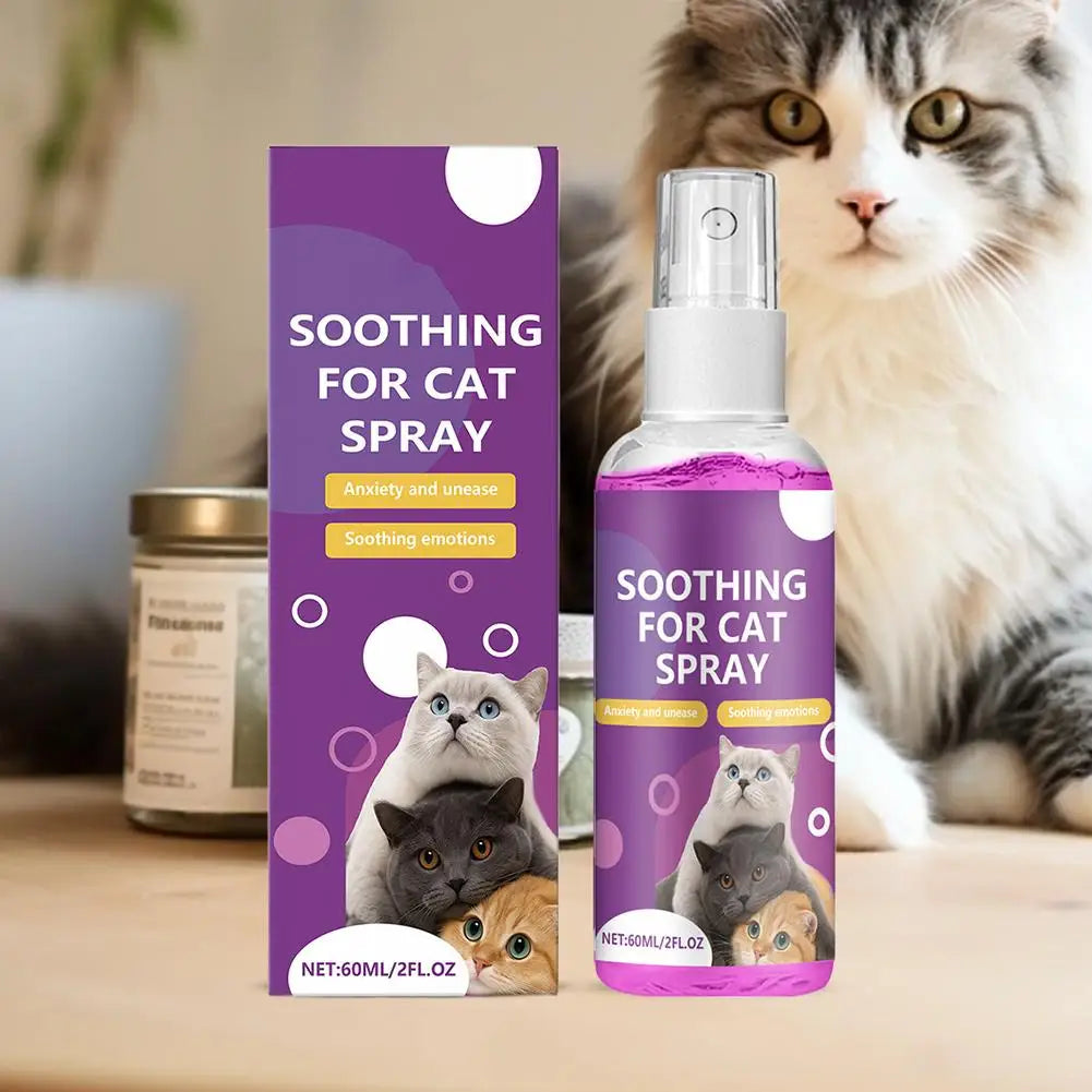 Spray calmant pour animaux de compagnie