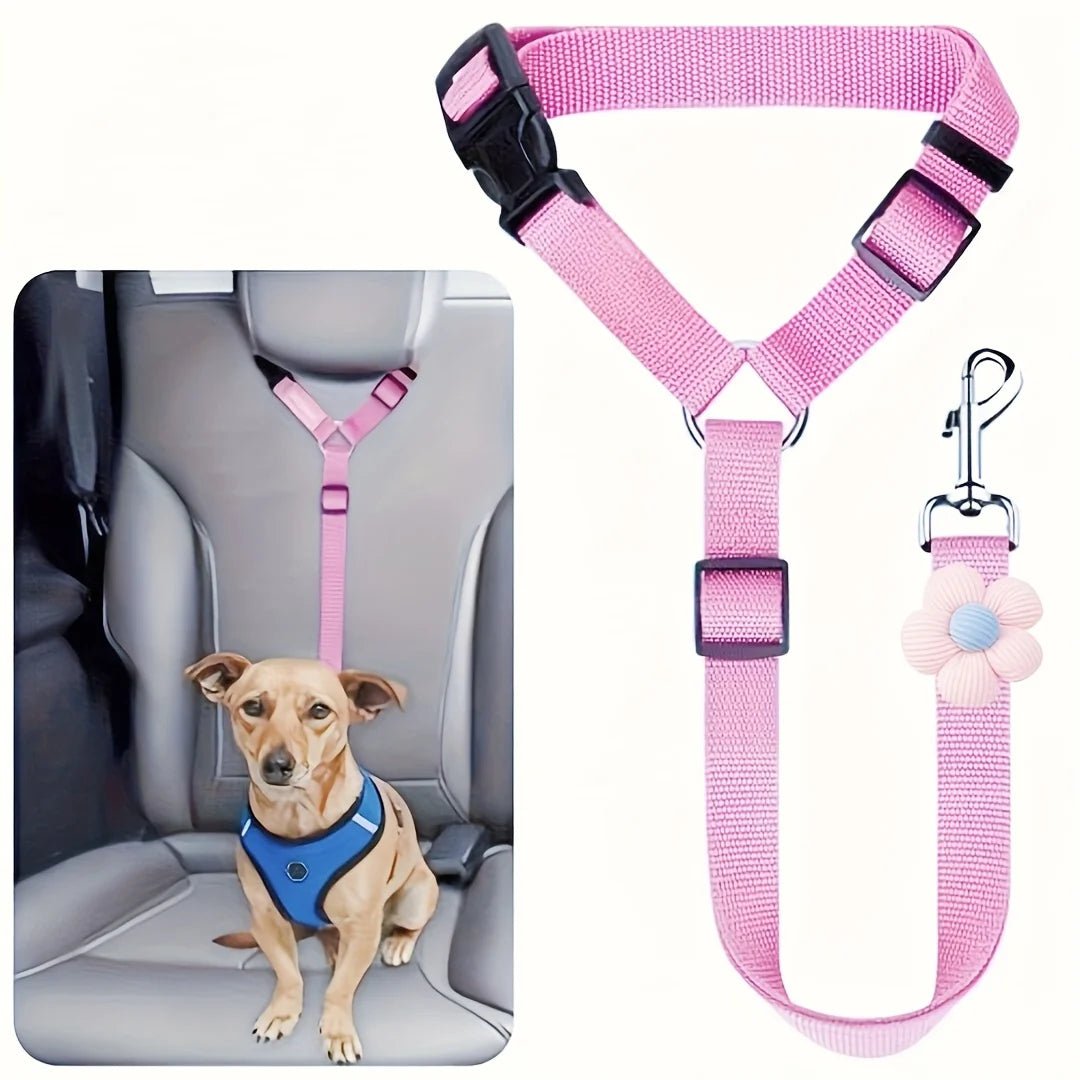 Ceinture de sécurité voiture pour chien — réglable