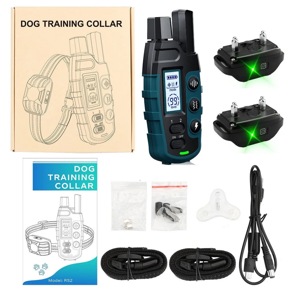 Collier de dressage pour chien à distance de 1000M