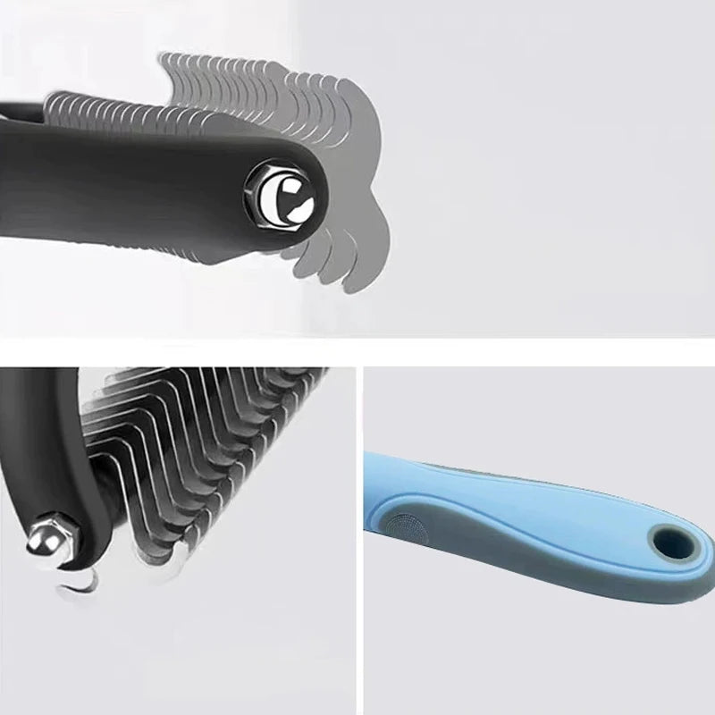 Brosse démêlante pour animaux de compagnie